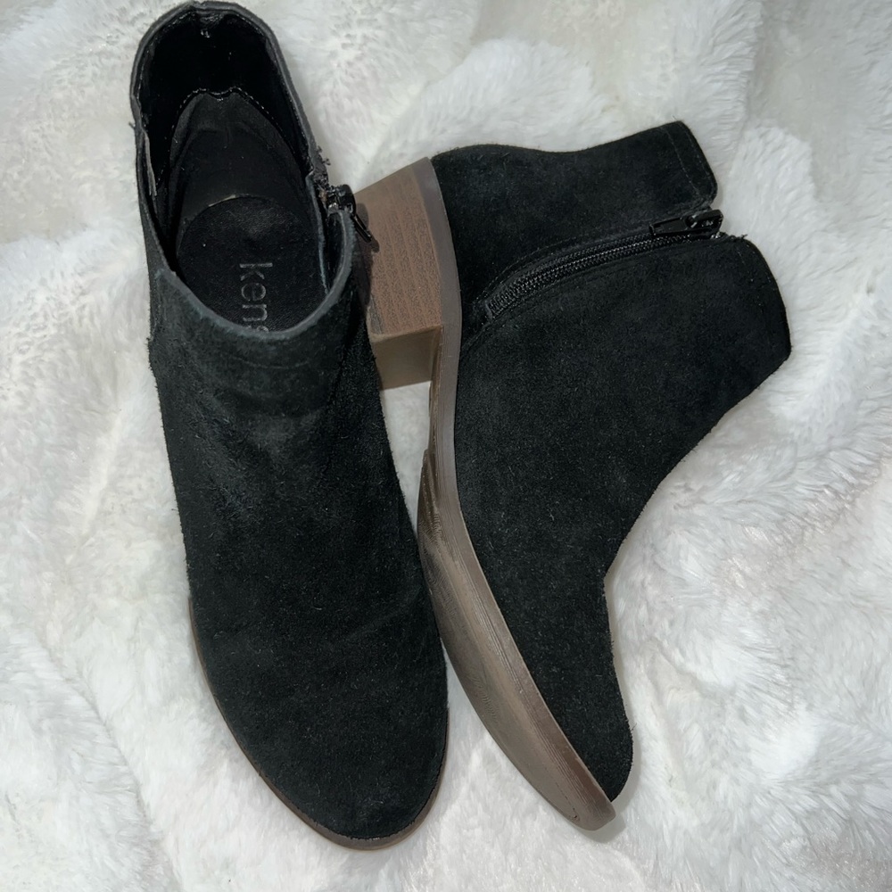 Black Suede Ankle Boots